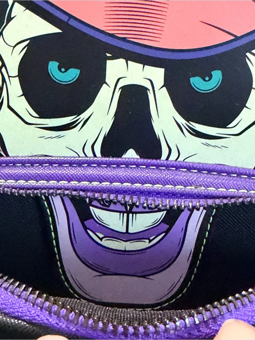 Disney Loungefly Dr Facilier Mini Backpack Princess Frog Lenticular Glow Tarot